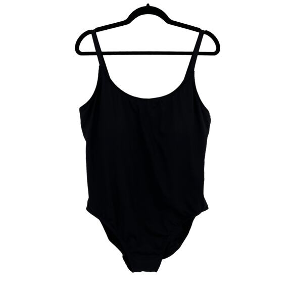Andie Swim Womens Amalfi Black One Piece Swimsuit Plus Size XXXL 3XL - Picture 3 of 11